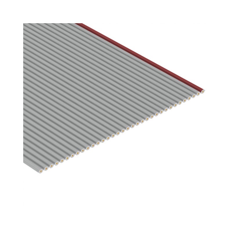 1 pcs : 3801/34 100 - CBL RIBN 34COND 0.05 GRAY FOOT