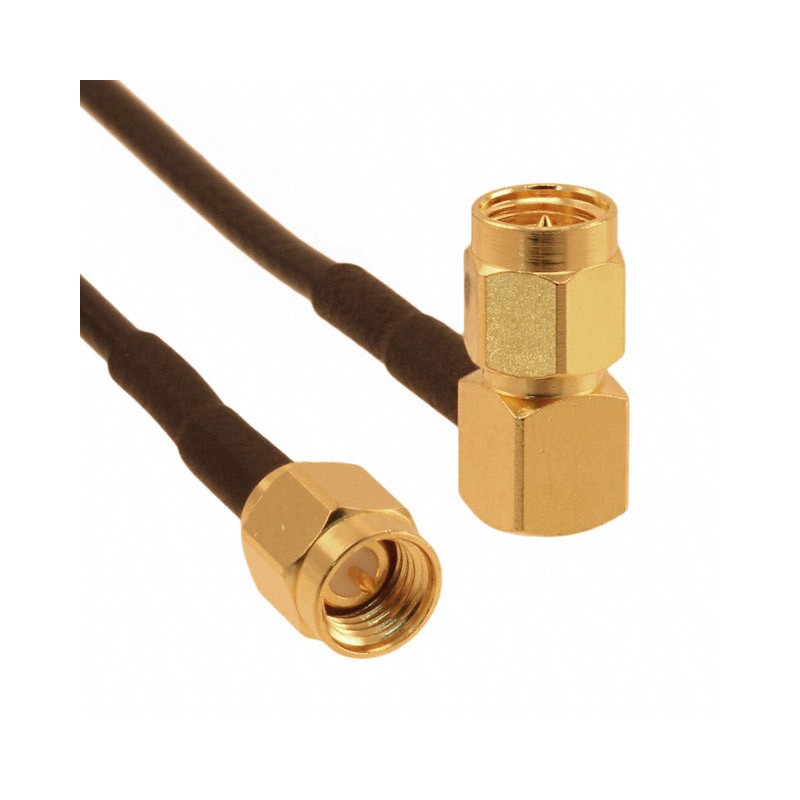 1 pcs : 135103-02-12.00 - Coaxial SMA to SMA RG-174 12.00' (304.80mm)