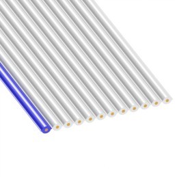 1 pcs : 3609/12 100 - CBL RIBN 12COND 0.025 WHITE FOOT