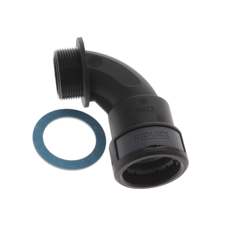 1 pcs : AEPA-23M32PB - FIPLOCK FITTING 90 CURVED ELBO