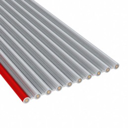 1 pcs : 8125/10 100 - CBL RIBN 10COND 0.1 GRAY FOOT