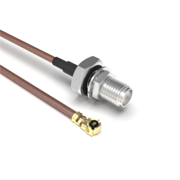 1 pcs : CAB412RF-0100-A-1-E - Coaxial IPEX MHF1 to SMA RG-178 3.937' (100.00mm)