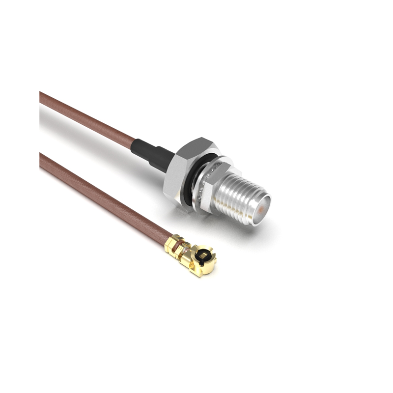 1 pcs : CAB412RF-0100-A-1-E - Coaxial IPEX MHF1 to SMA RG-178 3.937' (100.00mm)