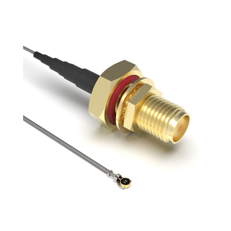 1 pcs : CAB429RF-0200-A-1 - Coaxial SMA to IPEX MHF5L 1.13mm OD Coaxial Cable 7.874' (200.00mm)