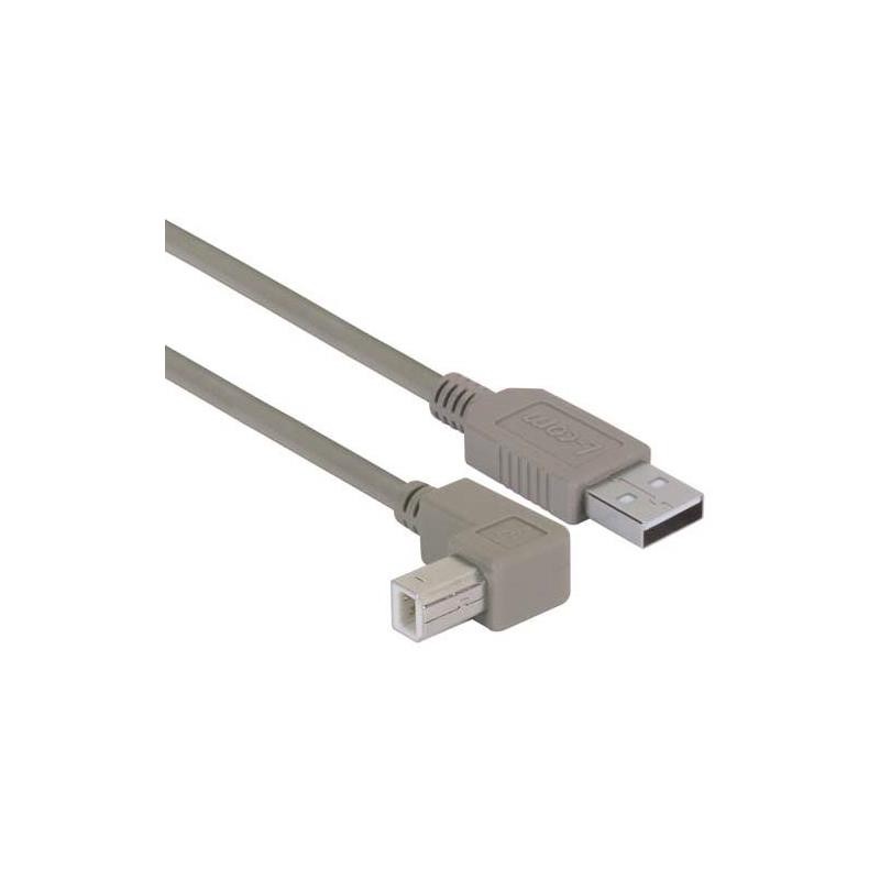 1 pcs : CAA-90UB-03M - CA USB STR A/90UP B DX .3M
