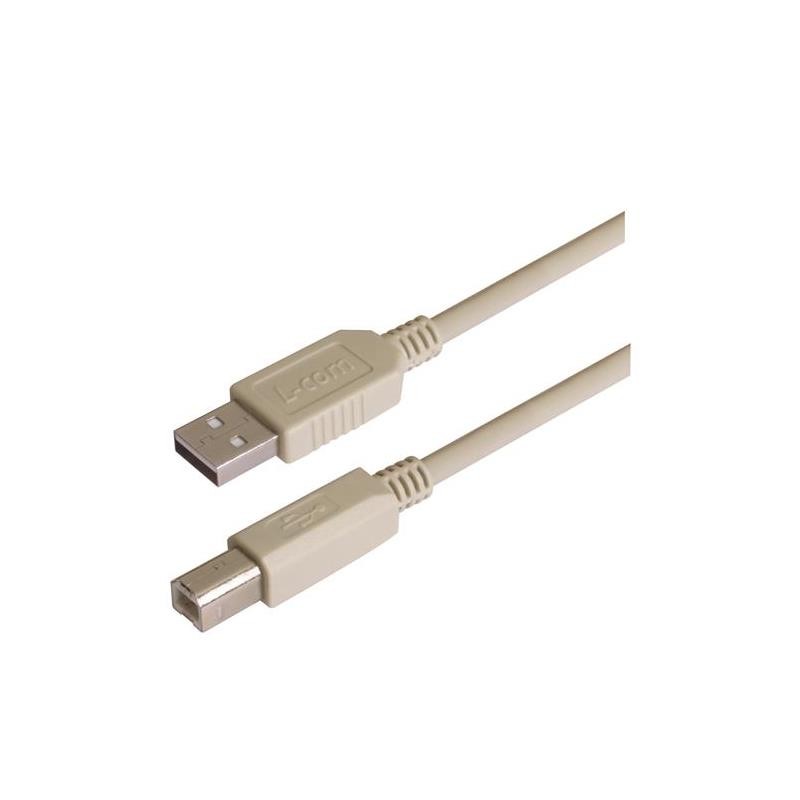 1 pcs : CSMUAB-03M - CABLE USB TYPE A/B 0.3MTR