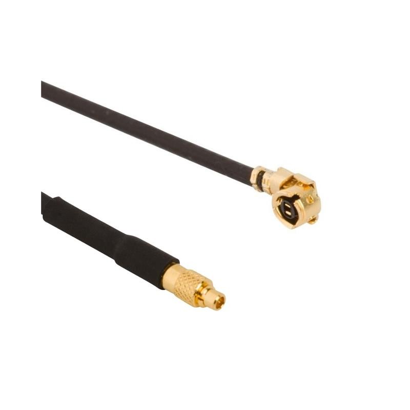 1 pcs : 095-900-554-100 - Coaxial U.FL (UMCC), AMC to MMCX 1.13mm OD Coaxial Cable 3.937' (100.00mm)