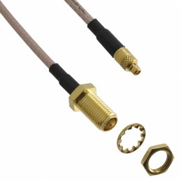 1 pcs : 0897616812 - Coaxial SMA to MMCX RG-316 18.00' (457.20mm)