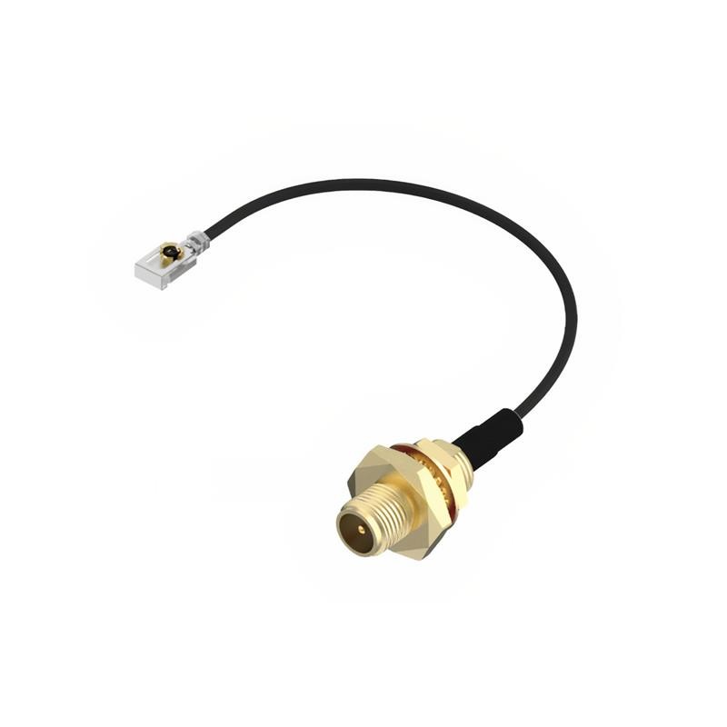 1 pcs : CAB464RF-0200-A-1 - Coaxial IPEX MHF1 LK to SMA 1.37mm OD Coaxial Cable 7.874' (200.00mm)