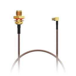 1 pcs : CAB497RF-0200-A-1 - Coaxial SMA to MMCX 1.37mm OD Coaxial Cable 7.874' (200.00mm)