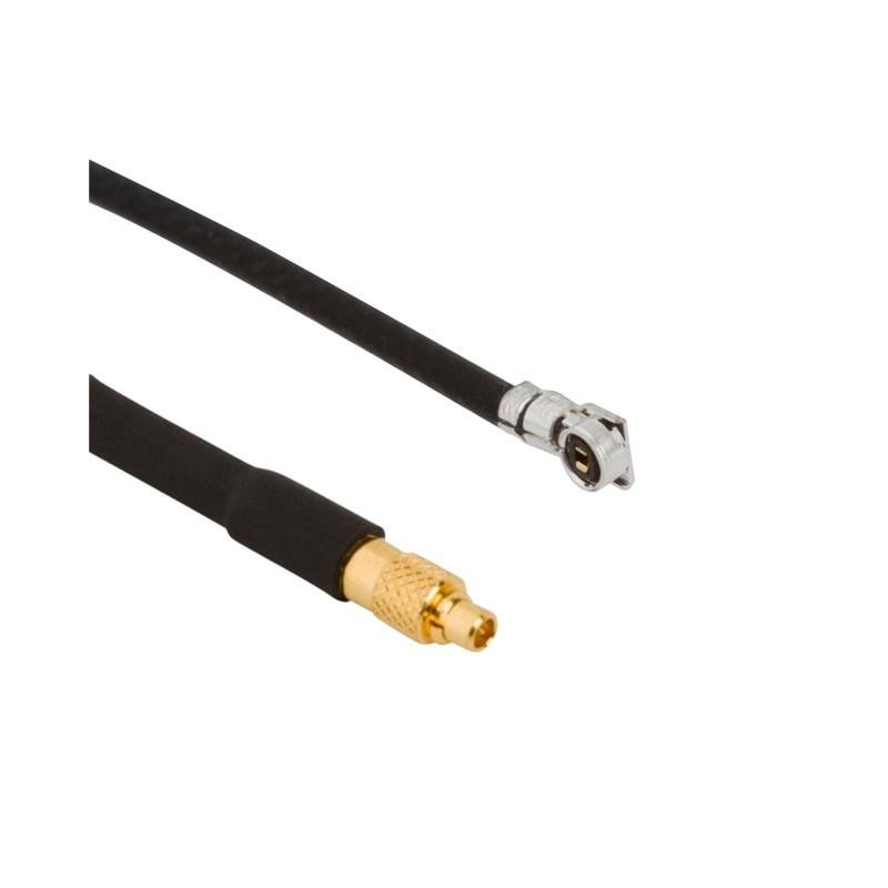 1 pcs : 095-900-556-200 - Coaxial AMC4 to MMCX 1.13mm OD Coaxial Cable 7.874' (200.00mm)