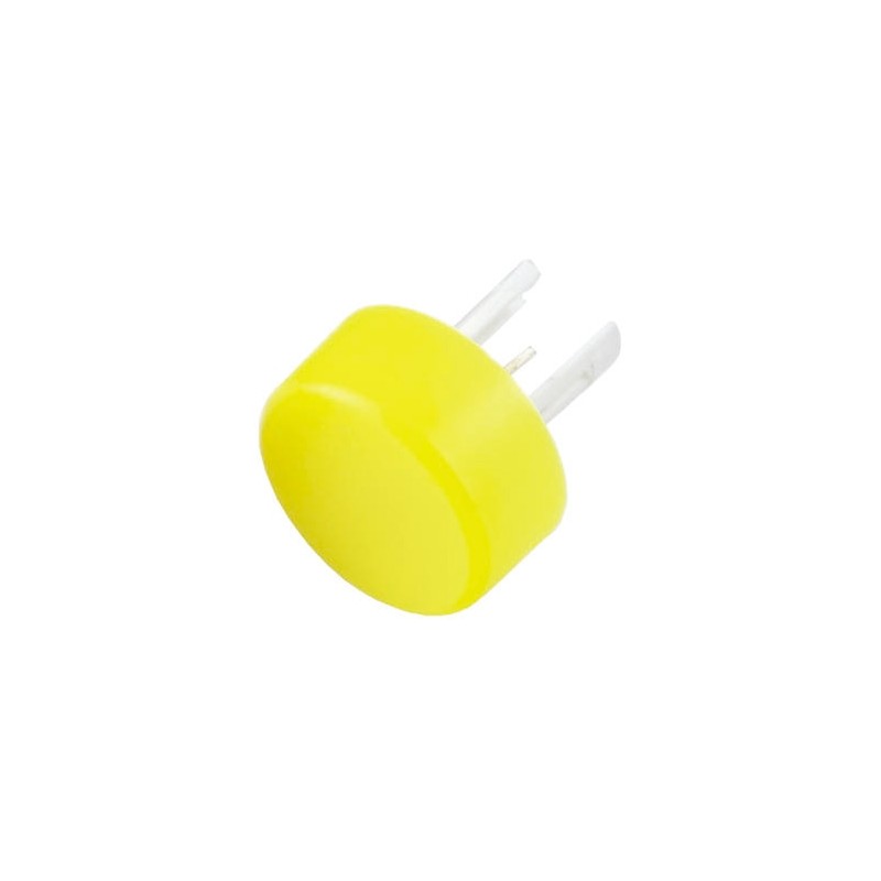 5 pcs - EAO Yellow Round Push Button Lens for Use with 19 Series