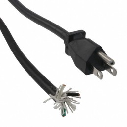 1 pcs : AK500-OE-5-0.5 - CORD 18AWG NEMA5-15P - CBL 1.64'