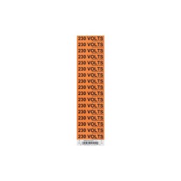 1 pcs : 596-00955 - WIRE MARKER ADH 57.1X12.7MM