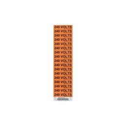 1 pcs : 596-00936 - WIRE MARKER ADH 57.1X12.7MM