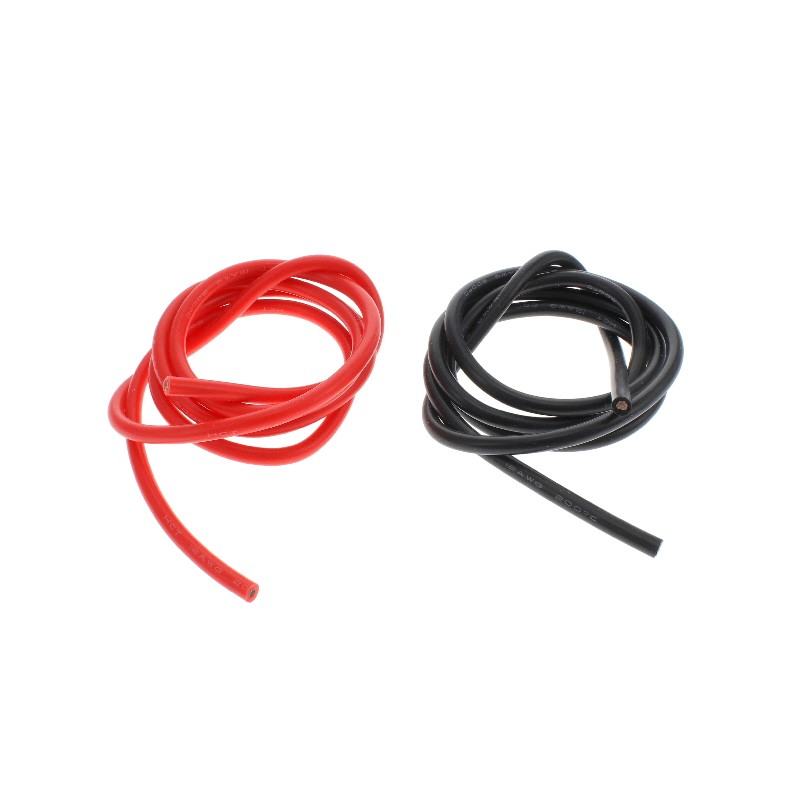 1 pcs : FIT0582 - TEST LEAD 12AWG BLACK/RED