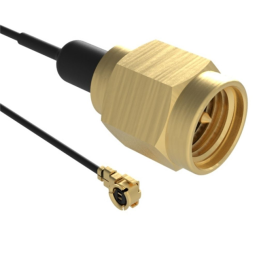 1 pcs : 095-902-544-150 - Coaxial U.FL (UMCC), AMC to SMA 1.13mm OD Coaxial Cable 5.906' (150.00mm)