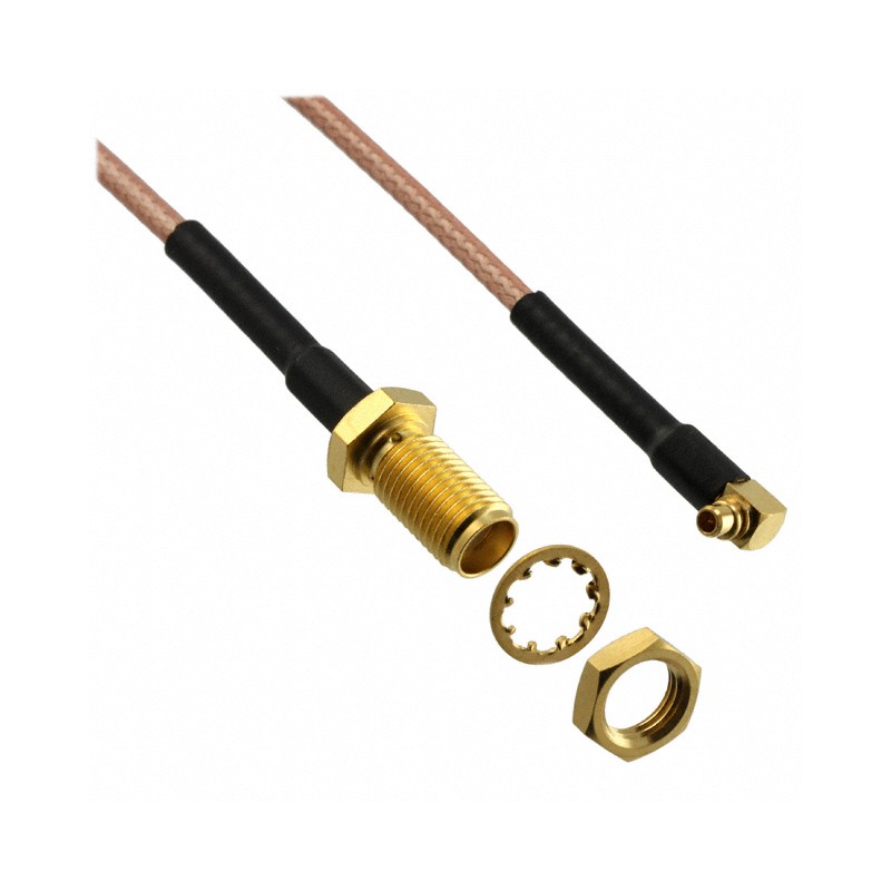 1 pcs : 415-0073-006 - Coaxial SMA to MMCX RG-316 6.000' (152.40mm)