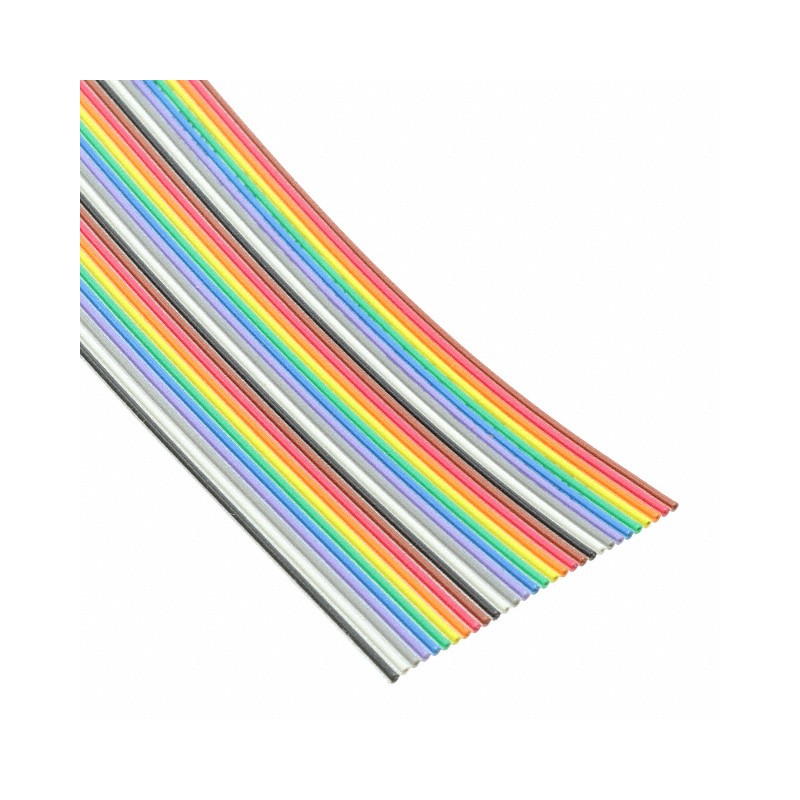 1 pcs : 3811/30 100 - CBL RIBN 30COND 0.05 MULT FOOT