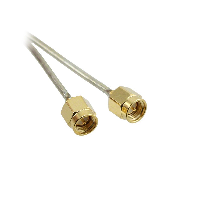 1 pcs : CCSMA-MM-086-24 - Coaxial SMA to SMA Hand Formable .086 24.00' (609.60mm)