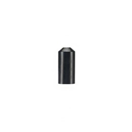 1 pcs : HSEC1.5-5 - HEATSHRINK CAP BLACK ADH 1.58'