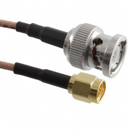 1 pcs : 245101-01-06.00 - Coaxial BNC to SMA RG-316 6.000' (152.40mm)