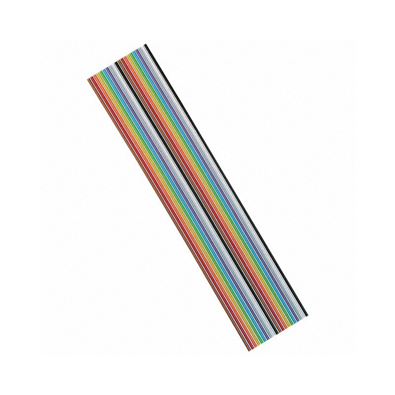 1 pcs : AWG28-20/F/300 - CBL RIBN 20COND 0.05 MLT FOOT