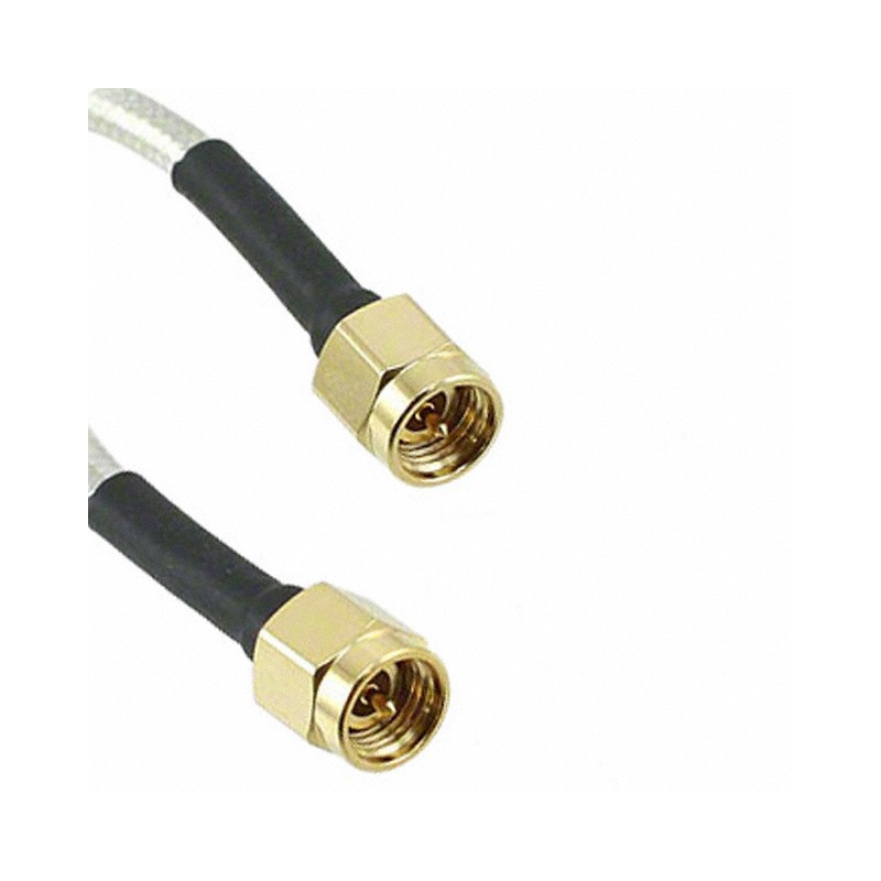 1 pcs : CCSMA18-MM-141-10 - Coaxial SMA to SMA Hand Formable .141 10.000' (254.00mm)