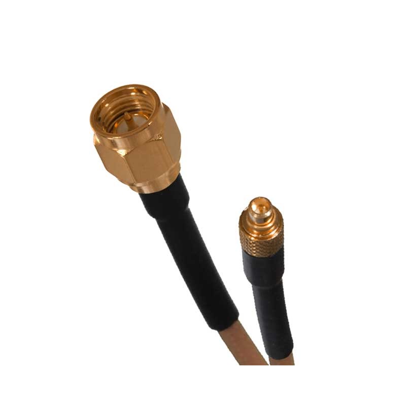 1 pcs : 415-0202-012 - Coaxial SMA to MMCX RG-174 12.00' (304.80mm)