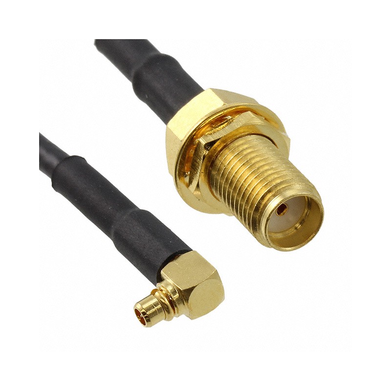 1 pcs : 245106-02-06.00 - Coaxial SMA to MMCX RG-174 6.000' (152.40mm)