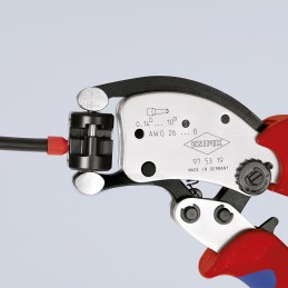 1 pcs - Knipex Hand Crimp Tool for Wire Ferrules