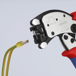 1 pcs - Knipex Hand Crimp Tool for Wire Ferrules