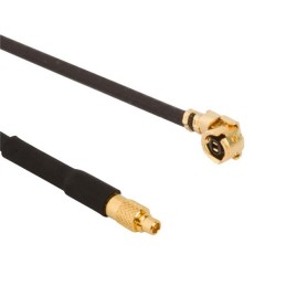 1 pcs : 095-900-554-300 - Coaxial U.FL (UMCC), AMC to MMCX 1.13mm OD Coaxial Cable 11.811' (300.00mm)