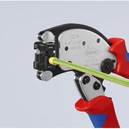 1 pcs - Knipex Hand Crimp Tool for Wire Ferrules