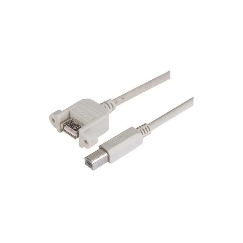 1 pcs : UPMAB-03M - CA USB-A PNL/USB-BM 0.3