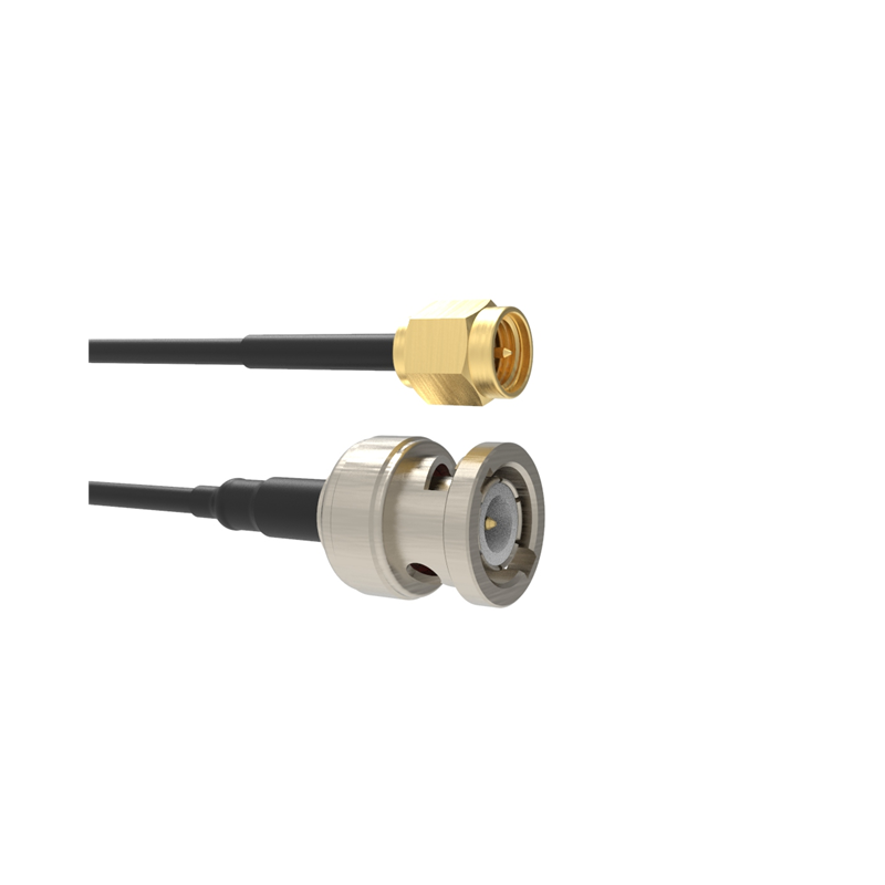 1 pcs : 095-850-249-003 - Coaxial BNC to SMA RG-174 3.000' (76.20mm)