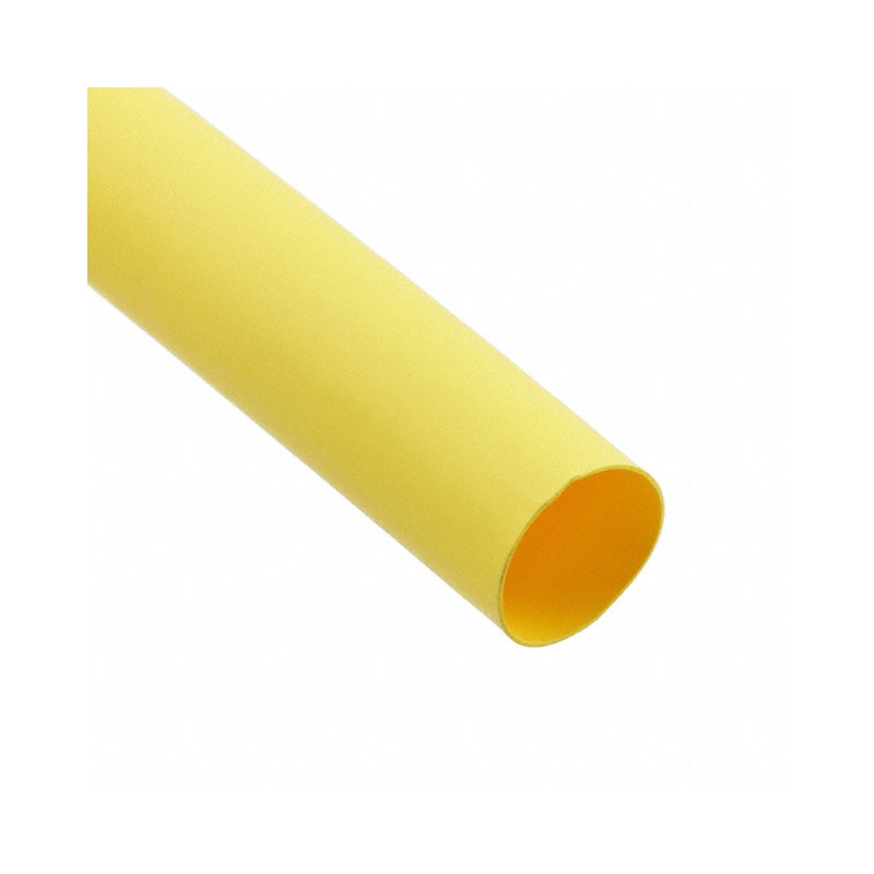 1 pcs : F221V1/8 YL103 - HEATSHRINK 1/8' X 4' YELLOW