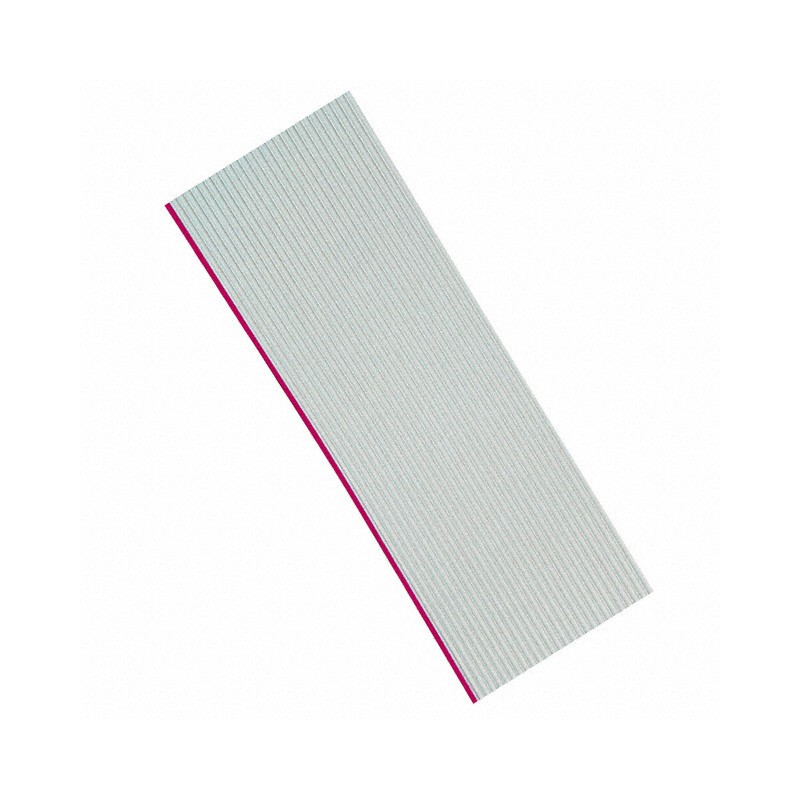 1 pcs : AWG28-26/G/300 - CBL RIBN 26COND 0.05 GRAY FOOT