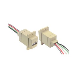 1 pcs : ECJ504-UA - JK PNL MNT USB A 10'' WIRE LDS