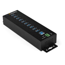 1 pcs - StarTech.com 10 Port USB 3.0 USB A, USB B Hub, AC Adapter Powered, 190 x 295 x 70mm