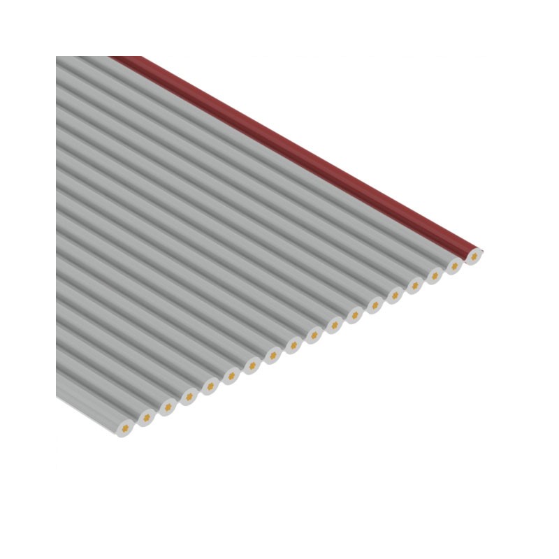 1 pcs : 3801/18 100 - CBL RIBN 18COND 0.05 GRAY FOOT