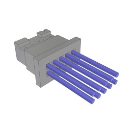 1 pcs : S2SD-05-24C-L-18.00-S - 2.00 MM TIGER EYE DOUBLE ROW DIS