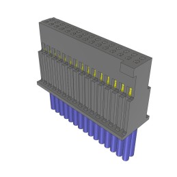 1 pcs : SFSD-15-28C-F-20.00-S - .050 SOCKET DISCRETE CABLE ASSEM