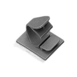 1 pcs : LWC25-A-D14 - CBL CLIP WIRE SADDLE GRAY ADH