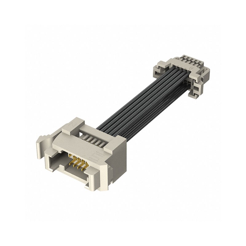 1 pcs : T1PD-05-28-GF-06.0-A-T3 - CBL 1MM 10POS PNL MNT M TO F