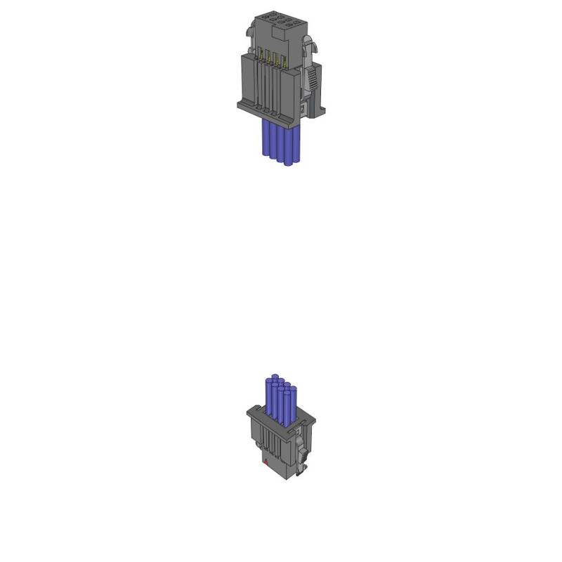 1 pcs : SFSD-04-28-G-10.00-DR-NDX - .050 SOCKET DISCRETE CABLE ASSEM
