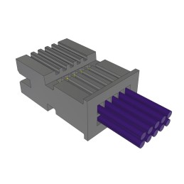 1 pcs : TFSD-05-28-G-03.00-S - .050' TIGER EYE DOUBLE ROW DISCR