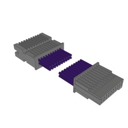1 pcs : TFSD-10-28-G-08.00-T-NDS - .050' TIGER EYE DOUBLE ROW DISCR