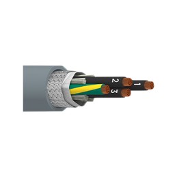 1 pcs : 901004CY SL001 - CABLE 4CON 10AWG SLATE SHLD FEET