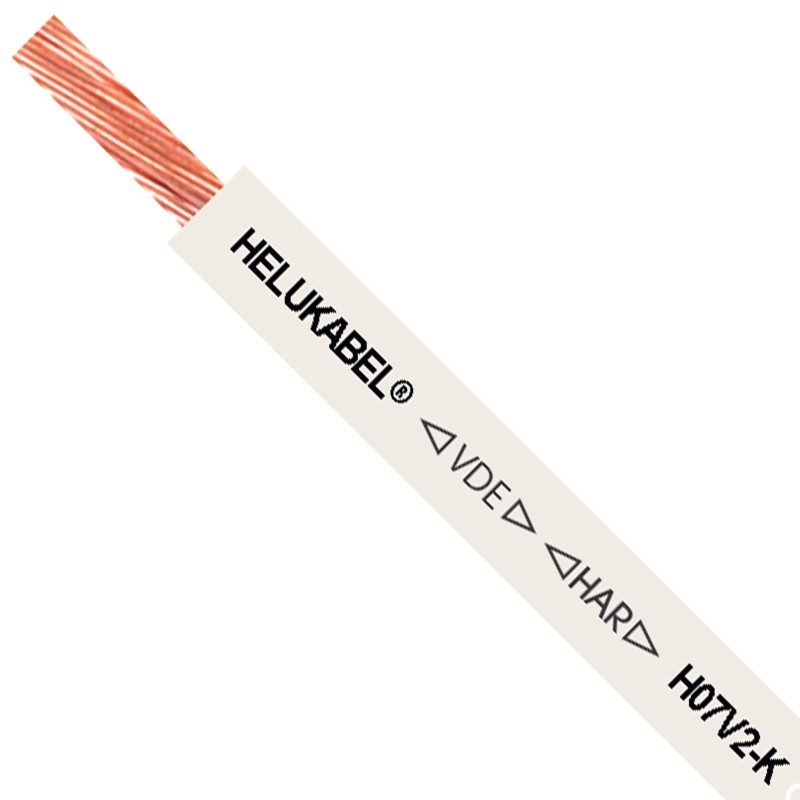 1 pcs : 64160 - FIVENORM H07V2-K WHT1CAWG12 FOOT